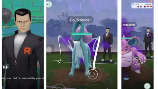 Pokemon Go: SHADOW SUICUNE. How to beat Giovanni (Ver.1 Grass VS Suicune) ;-)