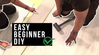 How To Install Vinyl Plank Flooring | DIY Cost Breakdown with Underlayment
