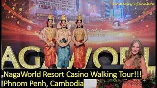 NagaWorld, Cambodia Walking Tour - March 2023