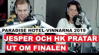 VINNARNA JESPER OCH HK PRATAR UT OM FINALEN