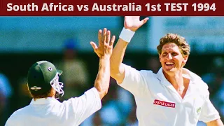 South Africa vs Australia 1st TEST @JO'BURG 1994 | FULL HIGHLIGHTS |