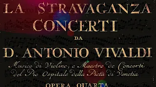 VIVALDI | La Stravaganza | Concerto RV 279 in E minor, Op. 4 No. 2 | Original print, 1716