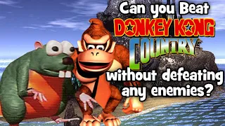 Can you Beat Donkey Kong Country Without Defeating Any Enemies?