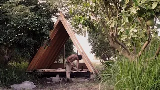 A frame cabin: The making