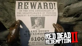 RDR 2 - Тайна пропавшей принцессы. Плакат с розыском девочки!