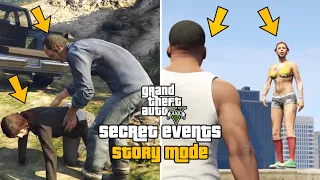 GTA 5 - Secret Story Mode Events! (PC, PS4, PS3 & Xbox One)