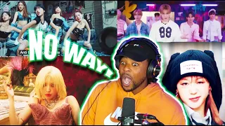 Stray Kids CASE - 143, MAMAMOO - ILLELLA, LE SSERAFIM - ANTIFRAGILE, (G)I-DLE - Nxde MV | REACTION!!