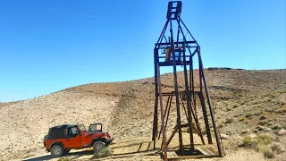 Darwin California Mines: Exploring Two Vertical Shafts And One Adit⛏️🔦