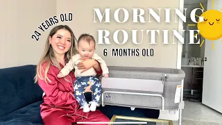 REALISTIC BABY MORNING ROUTINE (FIRST TIME MOM!)