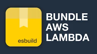 How to bundle a nodejs lambda function? (using esbuild)