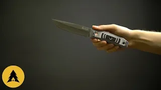 Нож Kizlyar Supreme Echo сталь AUS-8 TW Tacwash