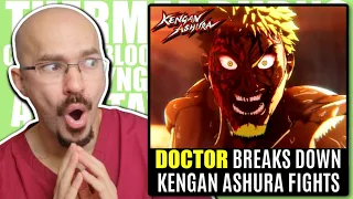 Doctor REACTS to Kengan Ashura | FIGHT INJURIES