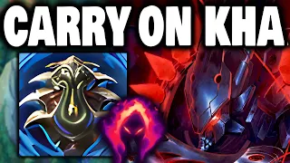 The SECRET to getting FED on Kha'zix | Kha'zix Jungle Gameplay Guide Season 14 best Runes & Build