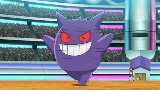 GENGAR MEJORES MOMENTOS POKEMON VIAJES CAP 129 #gengar #ashketchum #pokemonviajes