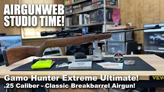 Gamo Hunter Extreme Ultimate .25 Cal Breakbarrel Airgun - Let’s unbox it and mount the scope!