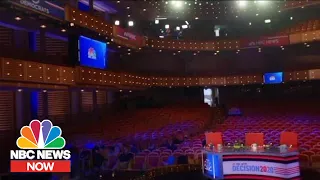 Behind The Scenes Of The First Democratic Presidential Debate Of 2020 | NBC News Now