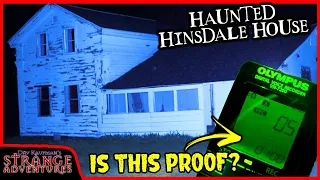 IS THIS PROOF GHOST HUNTING IS REAL? (Haunted Hinsdale House - Paranormal Investigation)