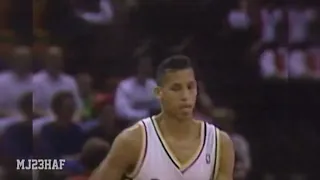 Reggie Miller highlights - 40 points vs Jordan - 1991