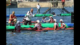 DEN - FRA | 2019 ECA Canoe Polo European Championships  - Day 1 - Pitch 4