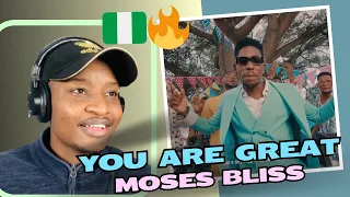 Moses Bliss - You Are Great || recently engaged || Tac reaction video