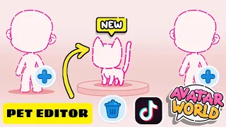 ANIMAL SECTION IN AVATAR WORLD 🌸NEW UPDATE🌸 (The characters reactions)