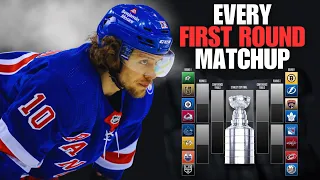 Predicting The NHL STANLEY CUP PLAYOFFS (Eastern Conference Round 1)