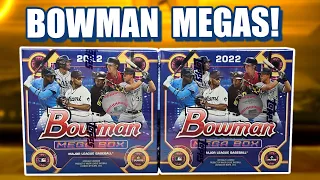 CHASING MOJO AUTOS AND COLOR! | 2022 Bowman Megaboxes Review