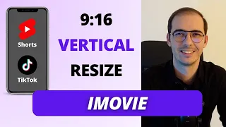 How to Resize Videos for TikTok & YouTube Shorts with iMovie?