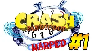 Прохождение Crash Bandicoot 3: Warped (Alpha) #1 – Warp Room 1