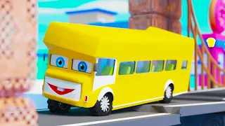 London Bridge is Falling Down Song | Nursery Rhymes and Songs for Kids | Yellow Bus | Pilli Go