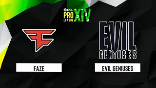 FaZe vs Evil Geniuses | Лучшие моменты | ESL Pro League Season 14