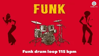 Funk Drums Loop - 115 BPM