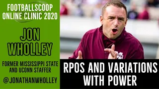 Online Clinic 2020: Jon Wholley | Former Mississipi State senior offensive analyst