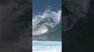 Dave Hubbard dropknee snap at pipeline  #shorts