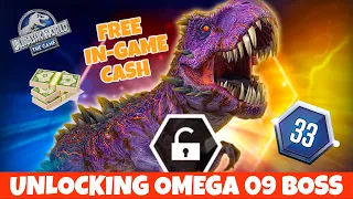 Unlocking OMEGA 09 Boss | Plus More FREE In-game Cash | Jurassic World The Game