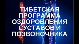 ТИБЕТСКАЯ ПРОГРАММА ВОССТАНОВЛЕНИЯ СУСТАВОВ И ПОЗВОНОЧНИКА.УПРАЖНЕНИЯ И РЕЦЕПТЫ В. Луганский