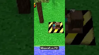 Minecraft on PS1
