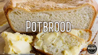 Cast Iron "Potbrood" recipe | Pot bread recipe | Dutch oven bread | Homemade bread | Braai | Potjie