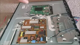 LG TV 55LW6500 45LV5500 no picture how to fix motherboard