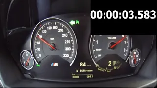 BMW M3 F30 VS M3 E30 (0-100 ACCELERATION )