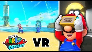 Super Mario Odyssey VR MODE - All Challenges + Secret Bonus ( New 1.3 Update! )