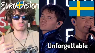 DUTCHIE REACTS | Marcus & Martinus - Unforgettable (Eurovision 2024)