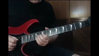 Genesis - Supper´s Ready - guitar solo 1 - cover