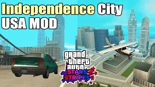 GTA United States Mod - Independence City (NEW MAP) (Stars & Stripes 1.3.2)