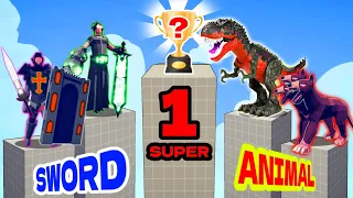SUPER TOURNAMENT of ALL SWORD vs ANIMAL UNITS | TABS - Totally Accurate Battle Simulator