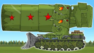 One on One Monster Fight - Cartoons about tanks
