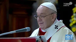 Festa della Divina Misericordia, omelia di Papa Francesco