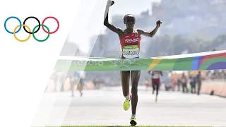 Sumgong is first Kenyan woman to win Olympic marathon gold