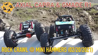 Axial Capra | Gmade R1 | Crawling at Mini Hammers