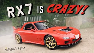 Mazda RX7 FD Sounds CRAZY Drifting!